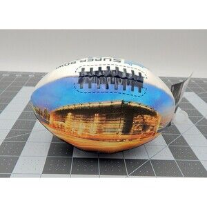 NFL Super Bowl XLVIII New York New Jersey Soft Vinyl Mini Football 2013